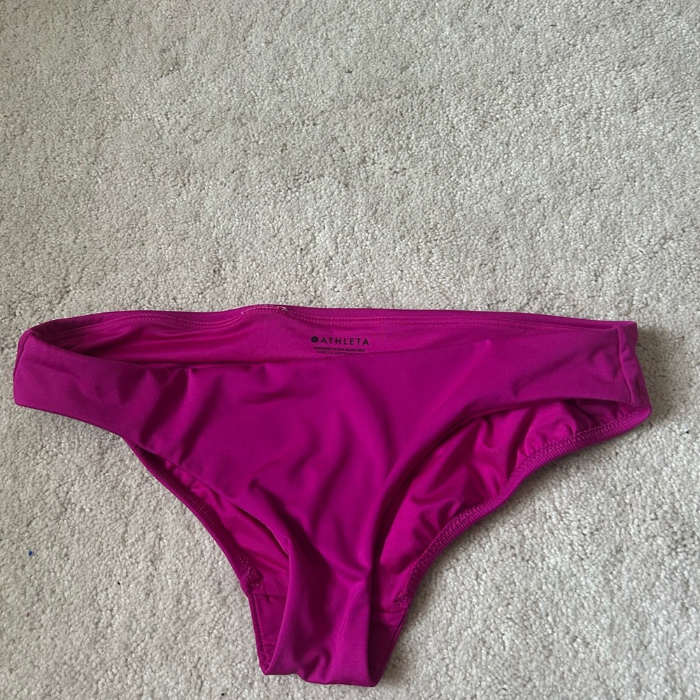 Athleta Vibrant Pink Swimbottoms